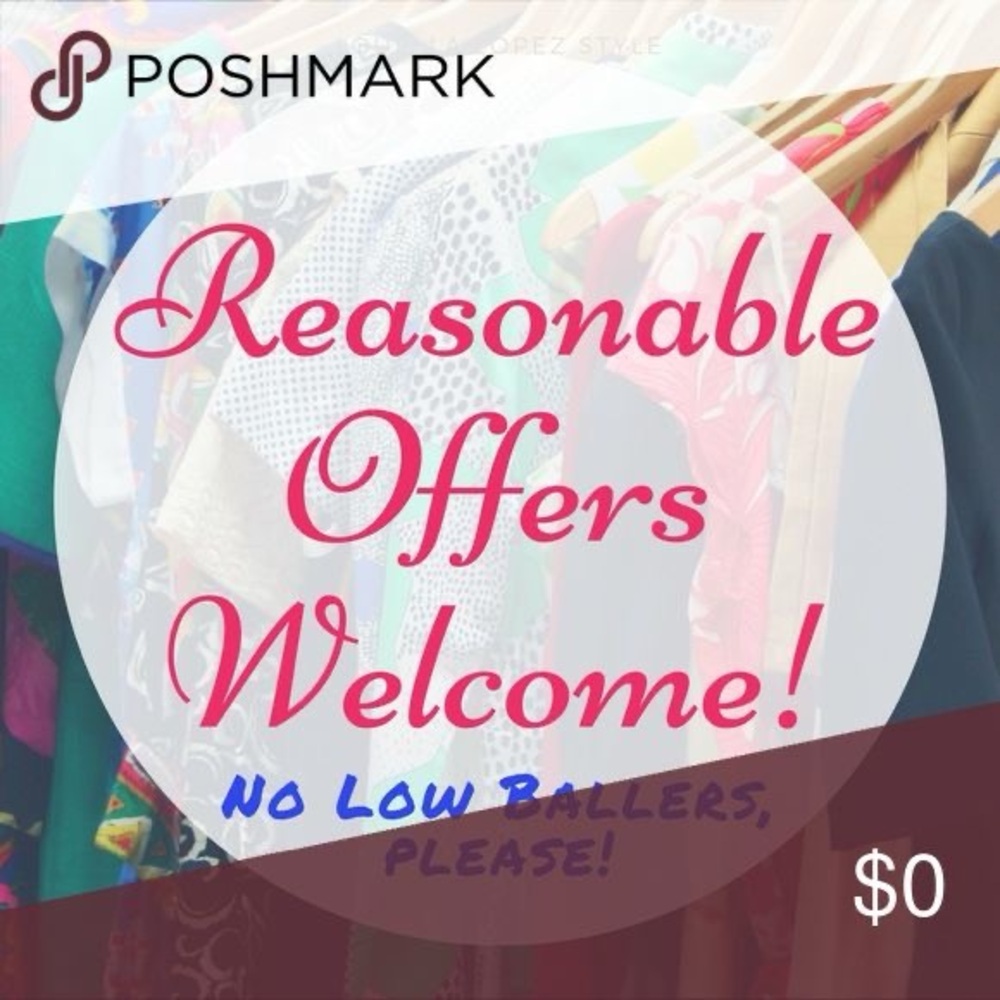 REASONABLE OFFERS WELCOME!!! 🦋🐞🦋